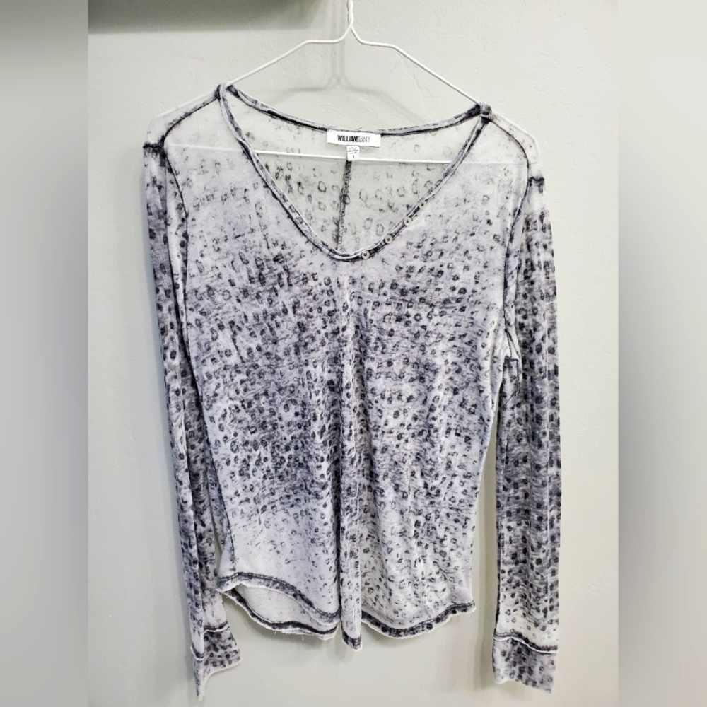 William Rast Womens long sleeve top